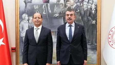 Milli Eğitim Bakanı Tekin, Mısır Büyükelçisi Elhamamy ile Görüştü